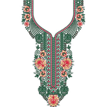 Salwar Suit Neck Line Embroidery Design