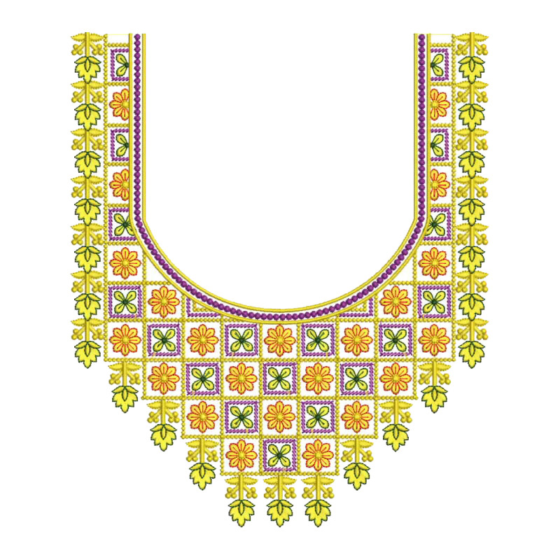 Sindhi Gala Embroidery