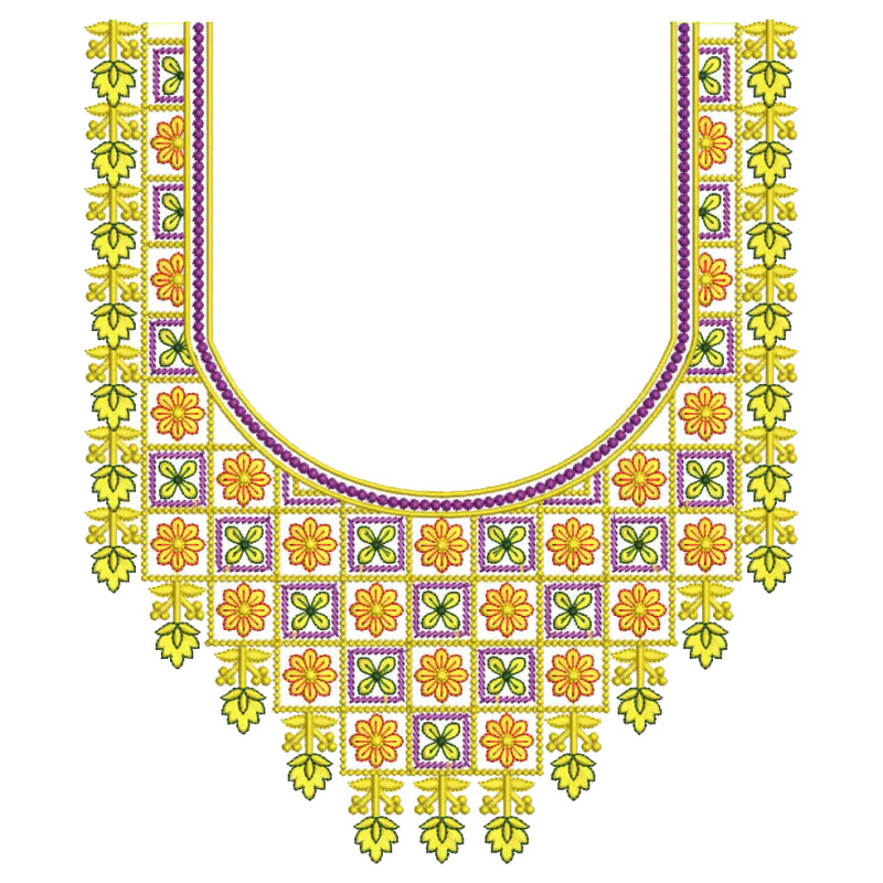 Sindhi Gala Embroidery