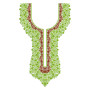 Small Floral Neck Embroidery Design