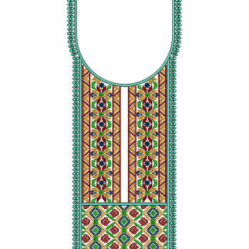 Balochi Mosaic Embroidery Design