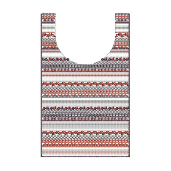 Square Neck Embroidery Design