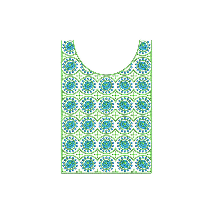 Purna Vrutta Embroidery Design