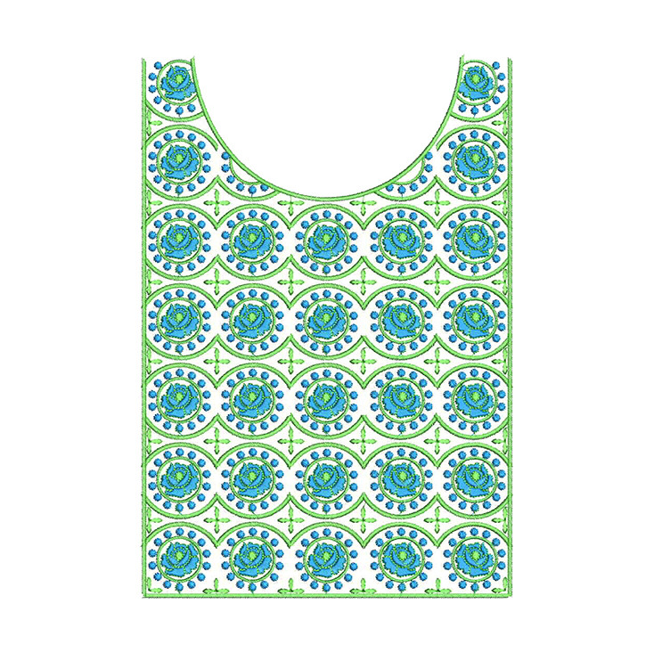 Purna Vrutta Embroidery Design