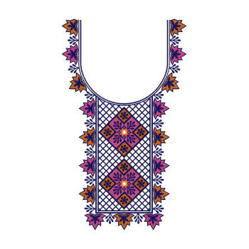 Rani Gala embroidery design