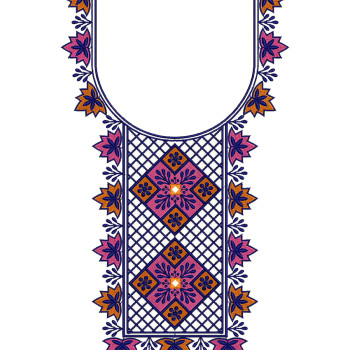 Rani Gala embroidery design