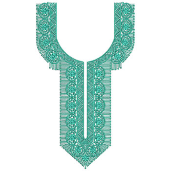 Jade Filigree Embroidery Design