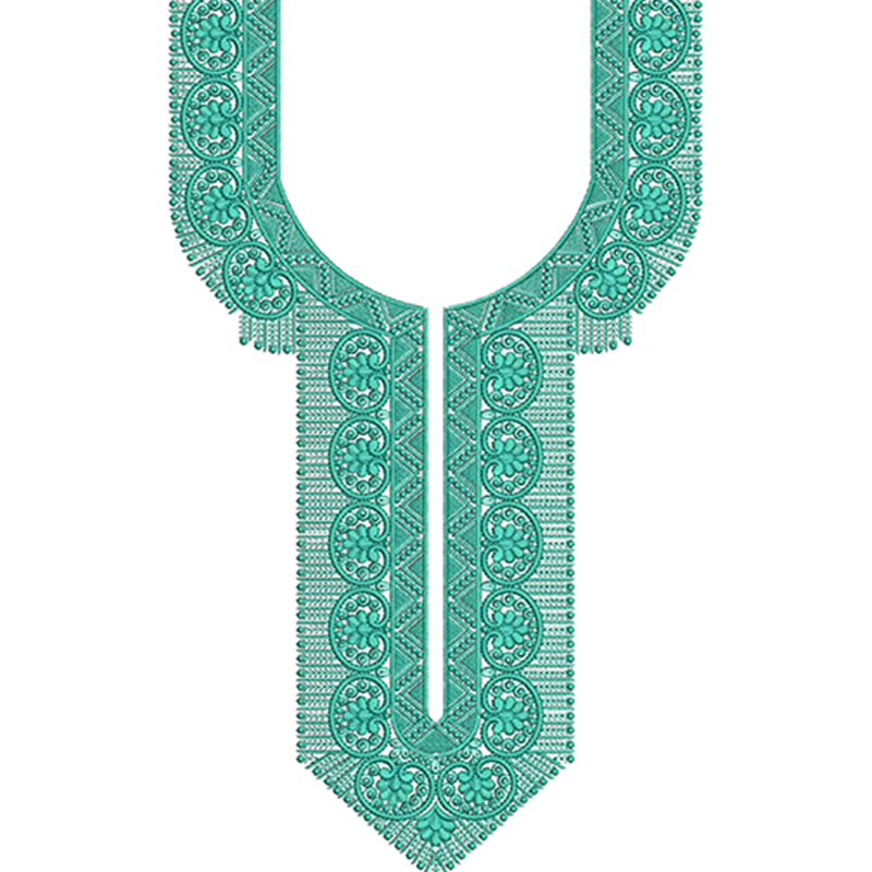 Jade Filigree Embroidery Design