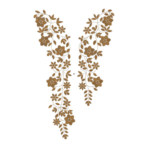 Traditional Algerian Kaftan Neck Design