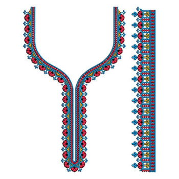 Rangoli Kinar Embroidery Design