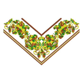 Very Beautiful Neck Design Cutting EMBROIDERY DESIGN