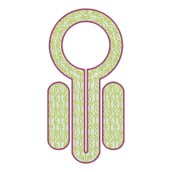 Agbada Embroidery Neck