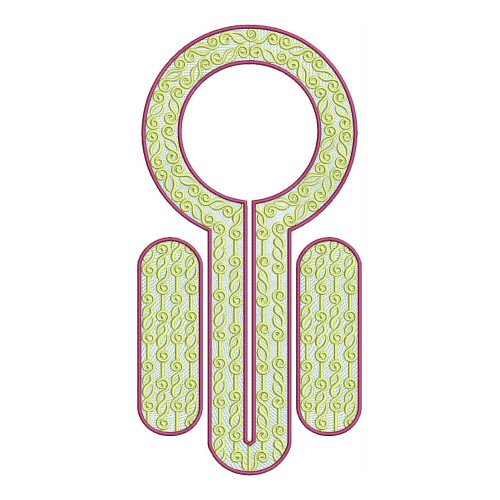 Agbada Embroidery Neck