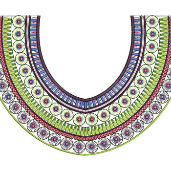 Angavastram Neck Embroidery Design