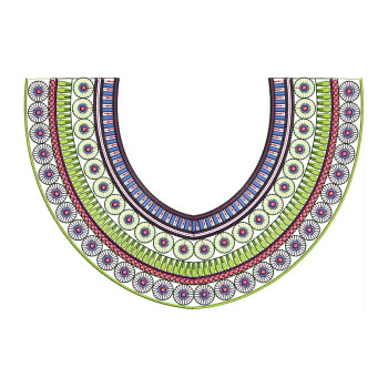 Angavastram Neck Embroidery Design