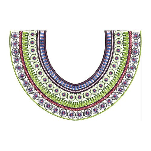 Angavastram Neck Embroidery Design