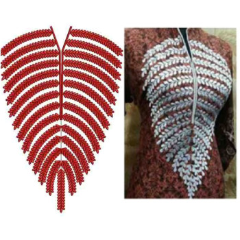 Cotton Silk Jacket Style Dress Neck Embroidery Design