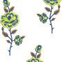 Persian Rose Boota Embroidery Design