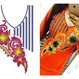 Embroidery Designs For Kurtis Neck
