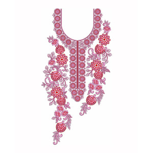 The Empress Drape Embroidery Design