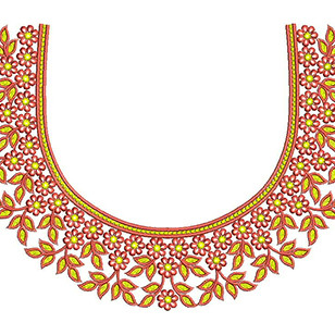 Vineyard Bloom Embroidery Design