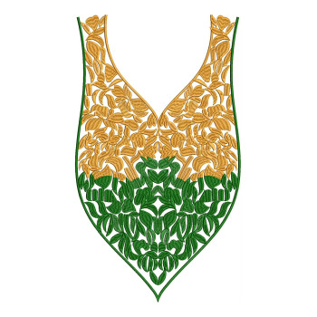 Fully Satin Jalabiya Abaya Embroidery Design