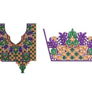 Hand Embroidery Neck Designs 15935