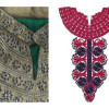 Ladies Fashionable Embroidery Neck Design 15219