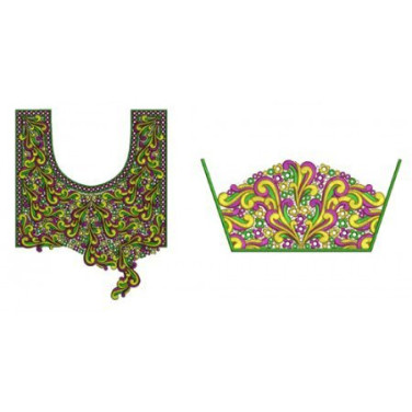 Latest Suits Neck Design 16092