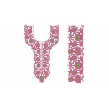 Machine Embroidery Designs For Salwar Kameez 301