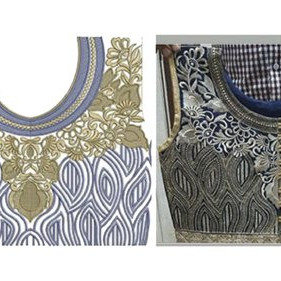 Neck Embroidery Design 20543