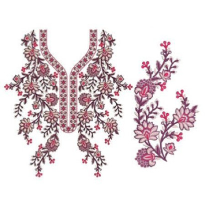 New Neck Embroidery Design 20829