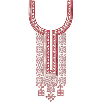 Kashmiri Scroll Embroidery Design