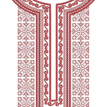 Kashmiri Scroll Embroidery Design