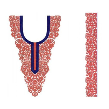 New Neck Embroidery Design 18321