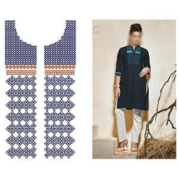 New Neck Embroidery Design 19671