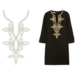 New Neck Embroidery Design 30221