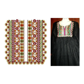 New Neck Embroidery Design 30284