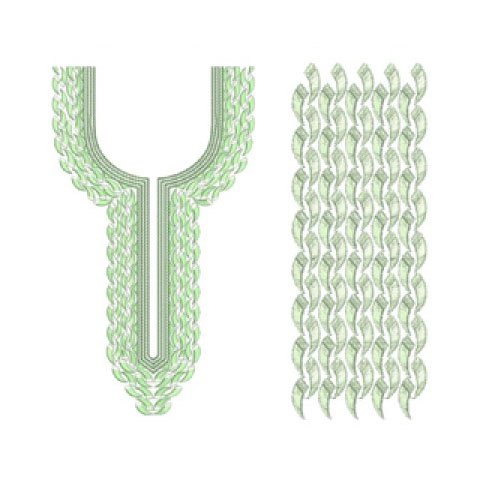 New Neck Embroidery Design 30301