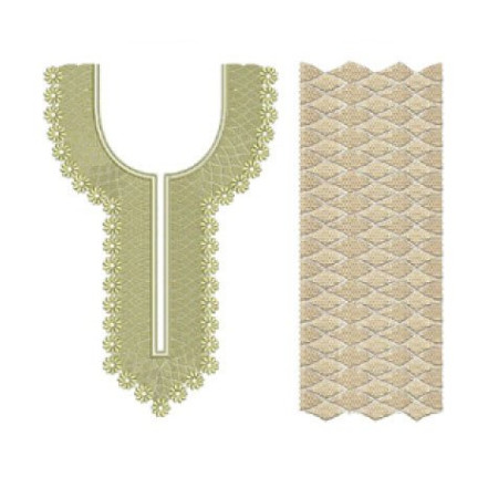 New Neck Embroidery Design 30382