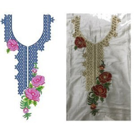 New Neck Embroidery Design 18670