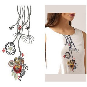 New Neck Embroidery Design 19273