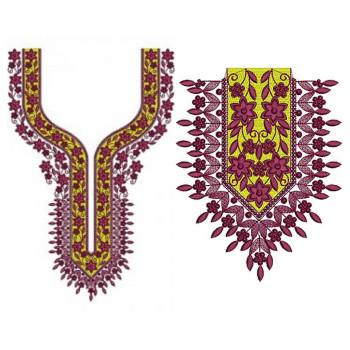 New Neck Embroidery Design 18715