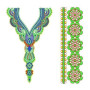 New Neck Embroidery Design 19512