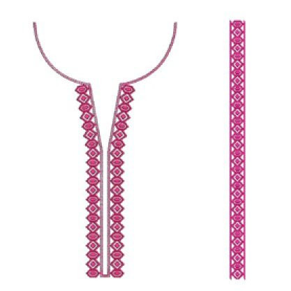 New Neck Embroidery Design 18636