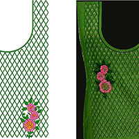 jaali Embroidery Design