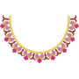Necklace Type Embroidery Design