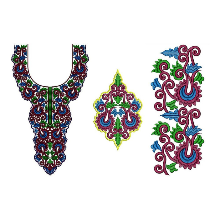 Simple Neck Design 16043