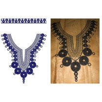 Tunic Neck Embroidery Design 22528