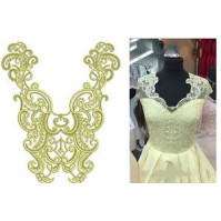 Ukrainian Wedding Dress Embroidery Design 21870